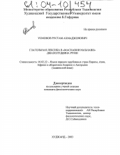 Диссертация по филологии на тему 'Глагольная лексика в "Маснавии маънави" Джалолуддина Руми"'