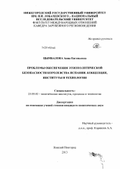 Диссертация по политологии на тему 'Проблемы обеспечения этнополитической безопасности Королевства Испании'